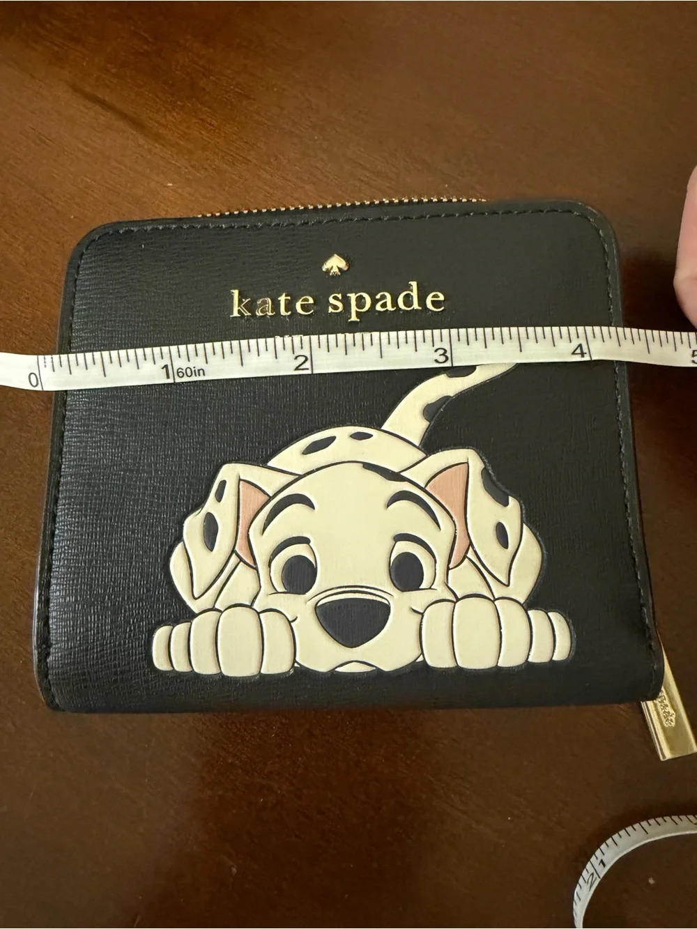 kate spade x Disney Limited Edition 101 Dalmatians Small Zip Bifold Wallet